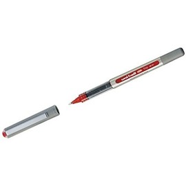 Uni-Ball UB-157 Eye Rollerball Pen - Red Ink Pack of 3