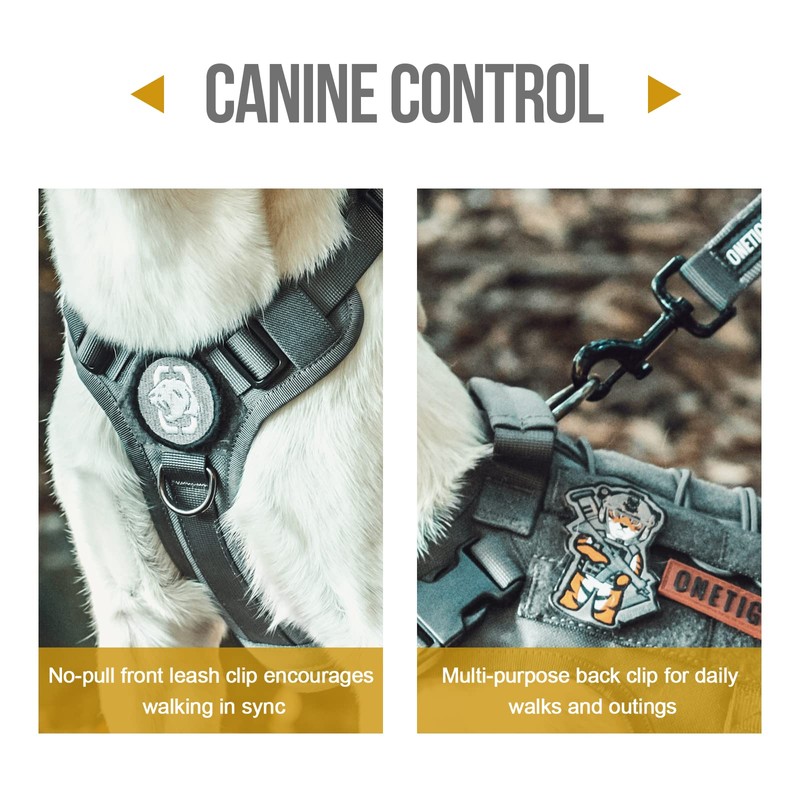 OneTigris Dog Harness, Breathable, Easy to Put on and Take