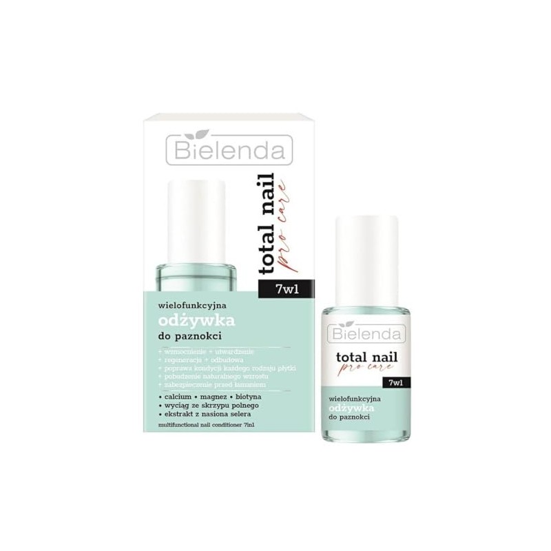 Bielenda Total Nail Pro Care 7in1 Multifunctional Nail Conditioner 10ml