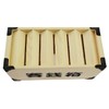 Speed mao Wooden Offering Box-Style Coin Bank for Home Decor