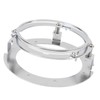 5.75in Round Headlight Mounting Bracket Stable Firmly Fixed Iron Universal