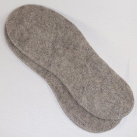 Alpaca Wool Warm Shoe Insert - Wool Shoe Insoles for Boot Soft Winter Warm Shoe Replacement Men 13