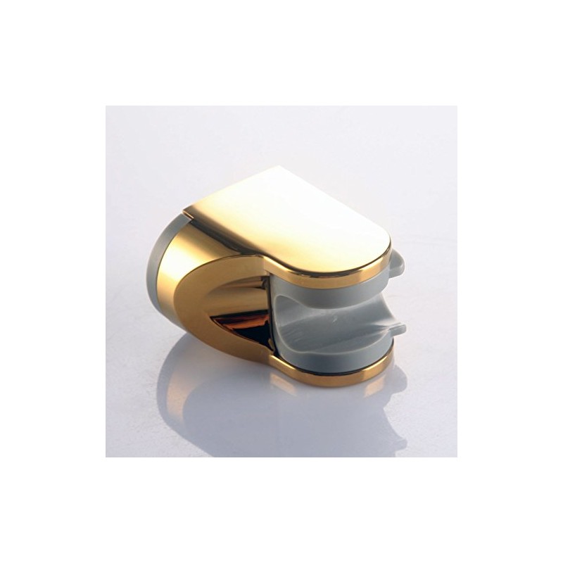 Skybath Gold Adjustable Shower Head Holder Bracket Wall Mounted For
