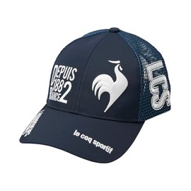 Cox Sportif LG5SCP06M Men's Cap, Mesh, Cooling Sensation, Absorbent, Quick Drying, Sporty Golf, NV00 (navy)
