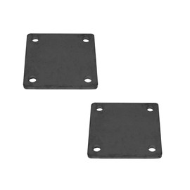 Bobco Metals 8”X8” Weldable Square Steel Metal Baseplate - A36 Steel Plate - High-Quality Steels Plate Base for Structure Support | 2 Pieces