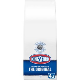 Kingsford Original Charcoal Briquettes, BBQ Charcoal for Grilling, 4 Pounds (Package May Vary)