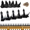 Metal Anti Climb Spikes for Fences and Walls. Effectively Avoided