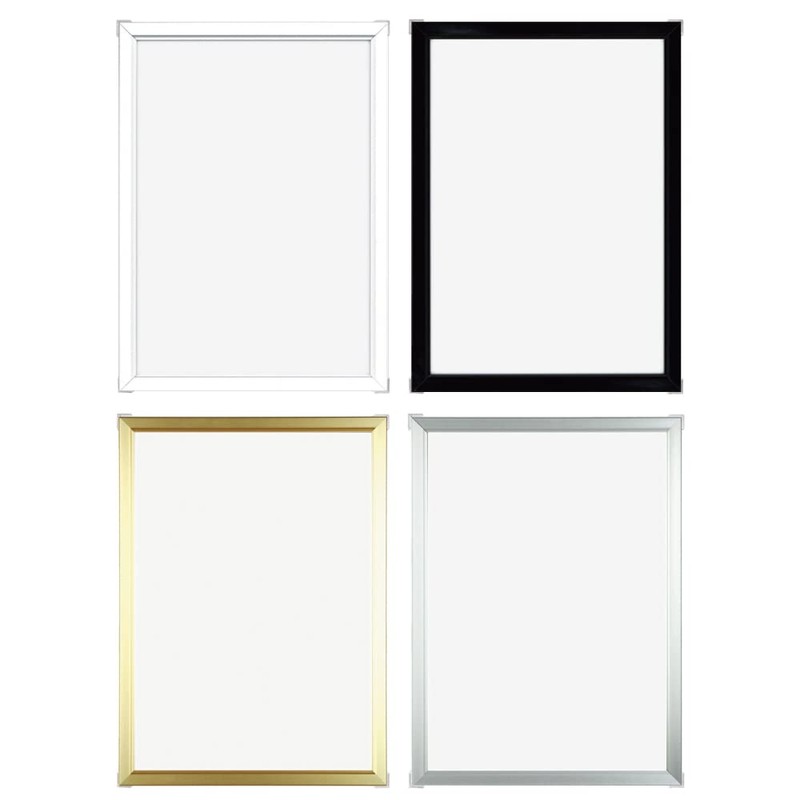 A.P.J. Aluminum Poster Frame/E Frame A4 Size (210x297mm) White