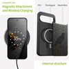 Carveit Wood Case for Pixel 10, (The Haloed Crow) Blackwood