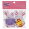 Easter Bunny Felt Stickers for Crafts, Scrapbooking, and More -