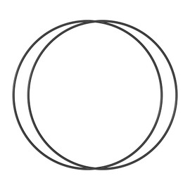 for Gamma2 Seal Replacement O-Ring (one Pair) for 9" lids (Pet Food containers) (Pack of 2)