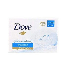 Dove Soap Gentle Exfoliating, 2 x 100 g, Pack of 3