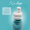 Botella Agua Plegable Silicon 600 ml Viaje Oficina Escuela Fitness