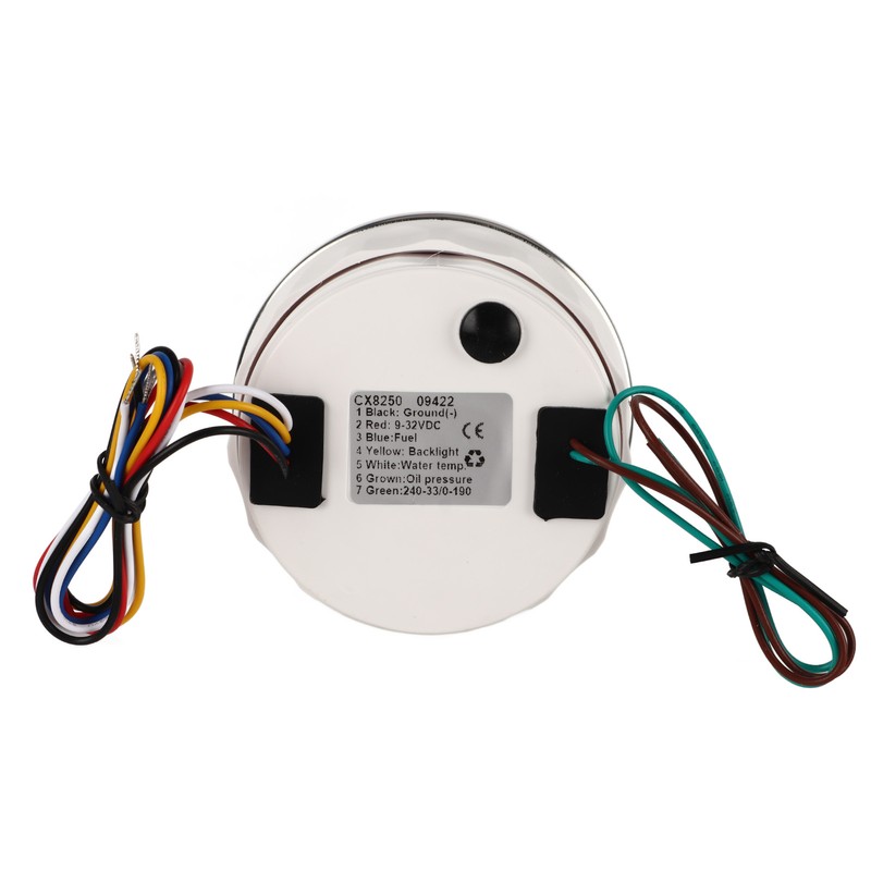4in1 85mm Guage Multifunction Fuel Level Oil Pressure Water Temp