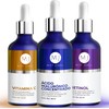 Mist Jewel Kit 3 Serum Facial: Vitamina C, Retinol y