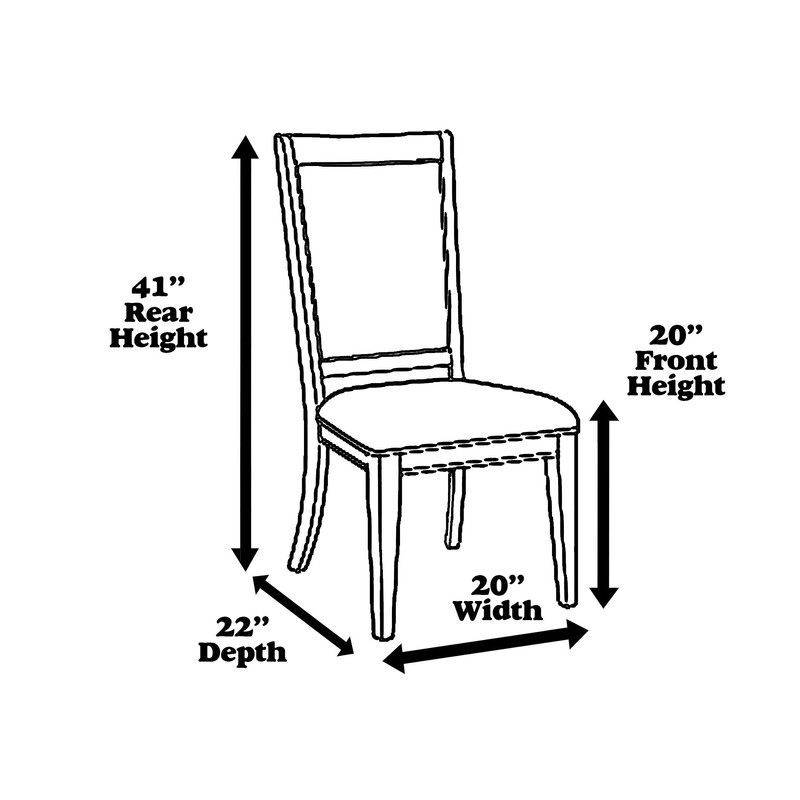 LAMINET Dining Room Chair Protector (set of 1)