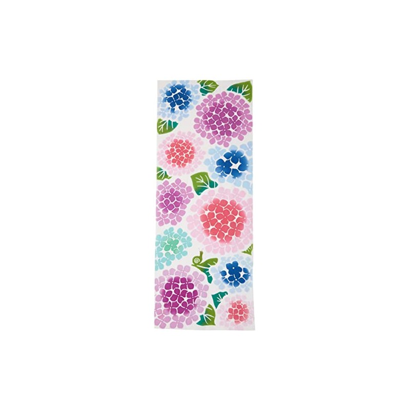 Prairie Dog Hand Towel, Hydrangea and Snail 13.0 x 35.4