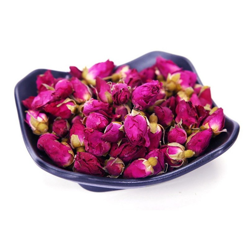 TooGet Scented Natural Red Rose Bud Rose Petals Dried Flowers