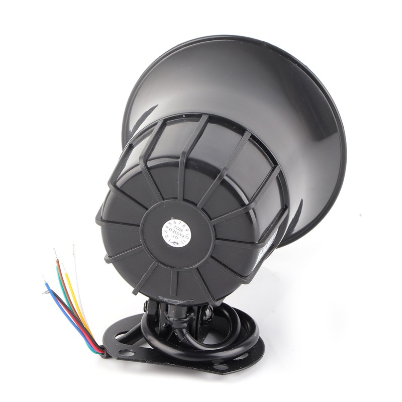 Electric Sound Horn Loud Speaker Truck Warehouse Alarm Siren Support