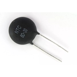 NTC 2pcs NTC 8D-20 Inrush Current Limiter  Power Thermistor 8 ohm, 6 Amp,  20mm disk