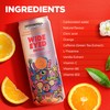 Wide Eyed Energy Caffeinated Vitaminized Sparkling Beverage, Blood Orange Vanilla