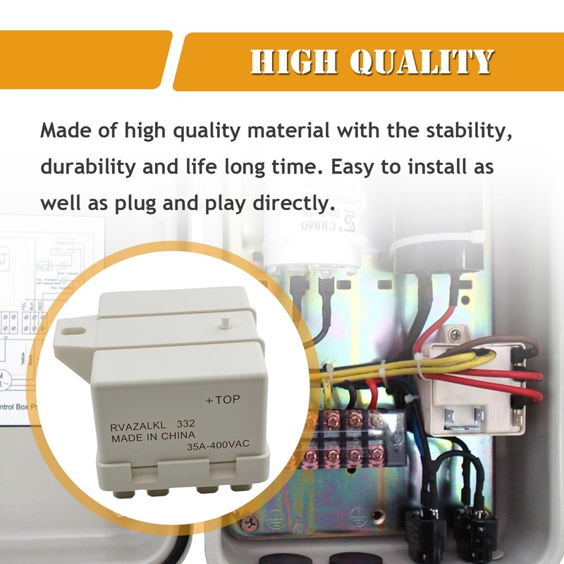 Well Pump Relay Control Box for Franklin Control Boxes 5