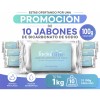 Jabón De Bicarbonato De Sodio Lote 10 Piezas De 100g
