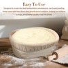 iFCOW 6 inch Banneton Bread Proofing Basket, 6pcs Oval Dough