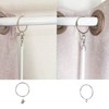 JUYO VONSAN Curtain Pull Wand Fiberglass Drapery Curtain Pull Rod