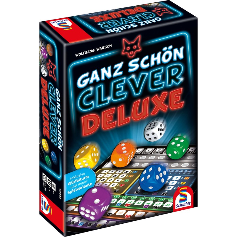 Schmidt Spiele 49443 Ganz schön Clever Deluxe, Dice Game, Family