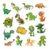 100 Pegatinas Pegatinas Calcomanías, Dinosaurio Calcas