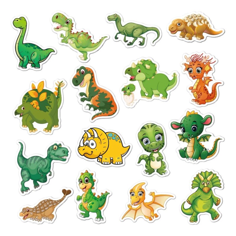 100 Pegatinas Pegatinas Calcomanías, Dinosaurio Calcas