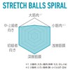 IMPHY Myofascial Release Massage Balls, Stretch Balls, Fitness, Stretching (Soft)