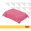 Miracle Microfiber Scrubbing Sponge, Red Extra Scrubbing Power Sponge for