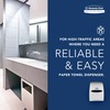 Kimberly-Clark Professional Manual Universal Hard Roll Paper Towel Dispenser (09995),