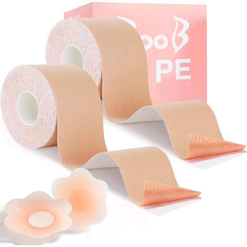 TWCE Cinta para Pechos 2 Pack, Cinta para Busto 5M