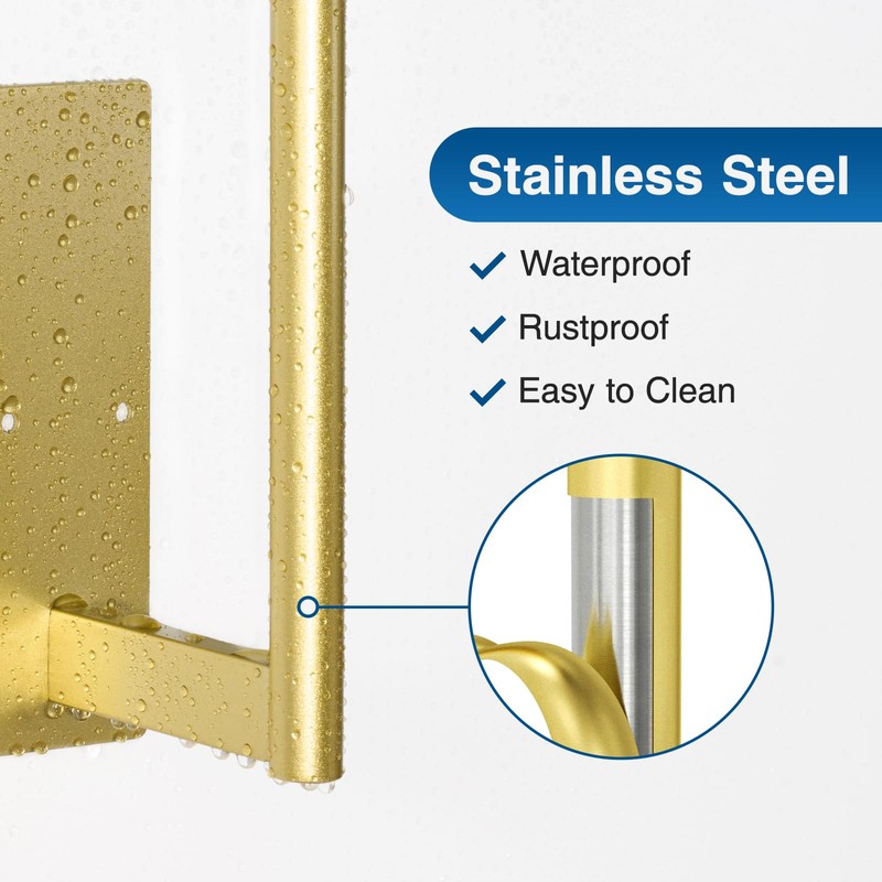 Paper Towel Holder Under Cabinet - Stainless Steel Paper Towel