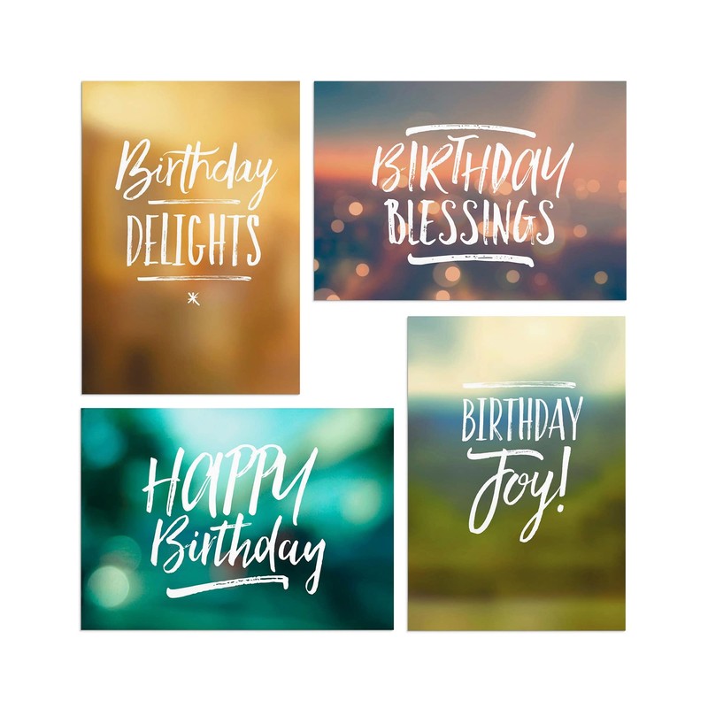 Dayspring Birthday - Simply Stated - 12 Boxed Cards, KJV