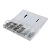 Plasterboard fixings Set, 100 Piece Drywall Anchors Size 13 x