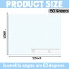 1 Pack 50 Sheets 22" x 17" Isometric Graph Paper