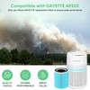 DAYETTE AP203 Replacement H13 HEPA Air Filter Air Purifier AP203,