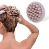 Healeved Hair Shower Brush Small Scalp Massager Shampoo Brush for