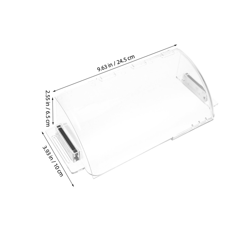 LALAFINA 2pcs Adjustable Magnetic Floor Register Air Deflector Vent Extender