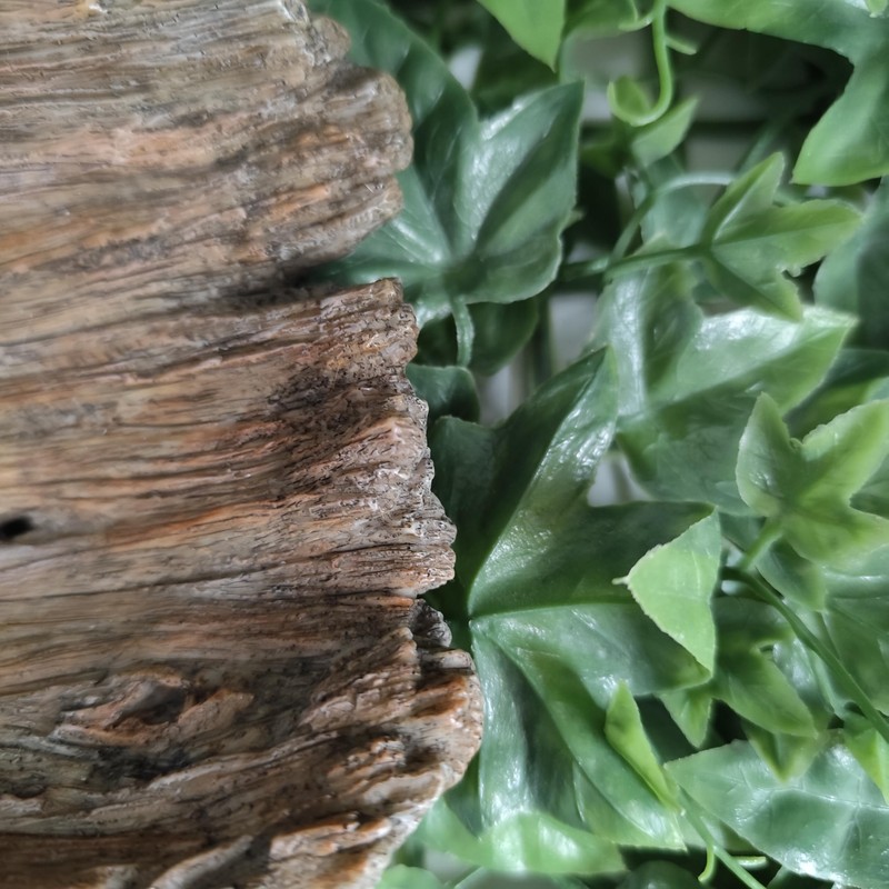 Vivid Arts - Harvest Mouse on Driftwood - Garden Decoration