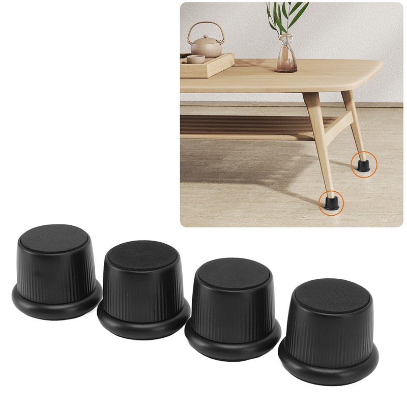 4Pcs Height Adjustable Furniture Riser Wear Resistant Non Slip Furniture