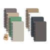 KTOJOY 8 Pack Spiral Notebook Small Pocket Notebook 3x5 Spiral