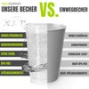 idea-station Plastic Cups 16 x 300 ml - Transparent -
