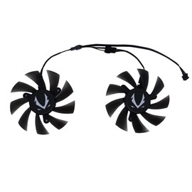 Generic Replacement DIY Graphics Card Fan for Zotac GeForce RTX 2070 2060 SUPER Mini 8GB Graphics Card Cooler Fan ZT-T20710E-10M Video Card Cooling GA92S2H GPU VGA Cooler Set