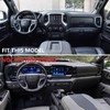 Carbon Fiber Window Lift Switch Panel Cover Trim for 2019-2026