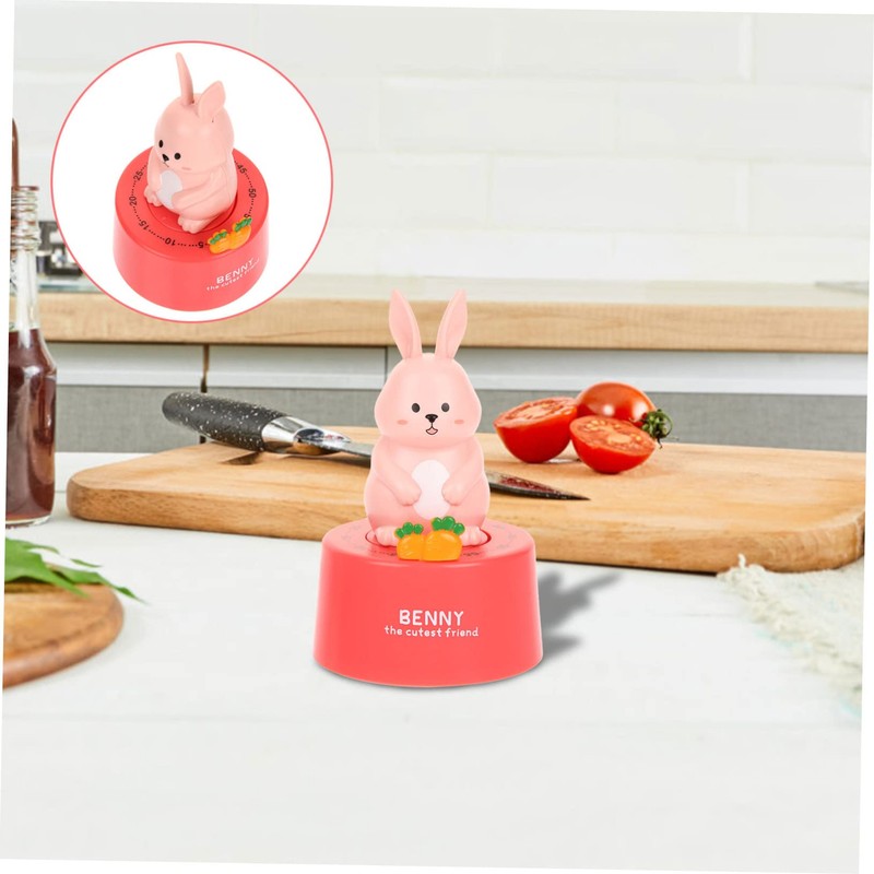 ABOOFAN Learning Reminder Mechanical Timer Visual Desktop Timer for Kitchen